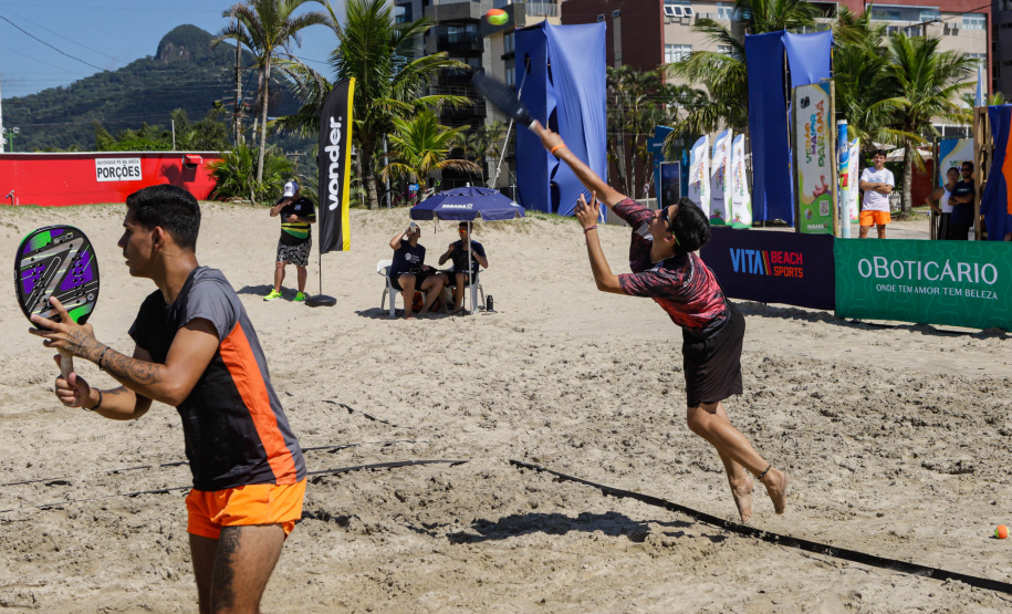 Matinhos, 30 de janeiro de 2024 - Verão Maior Paraná recebe etapa mundial de beach tennis.