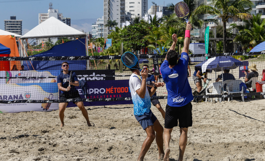 Matinhos, 30 de janeiro de 2024 - Verão Maior Paraná recebe etapa mundial de beach tennis.