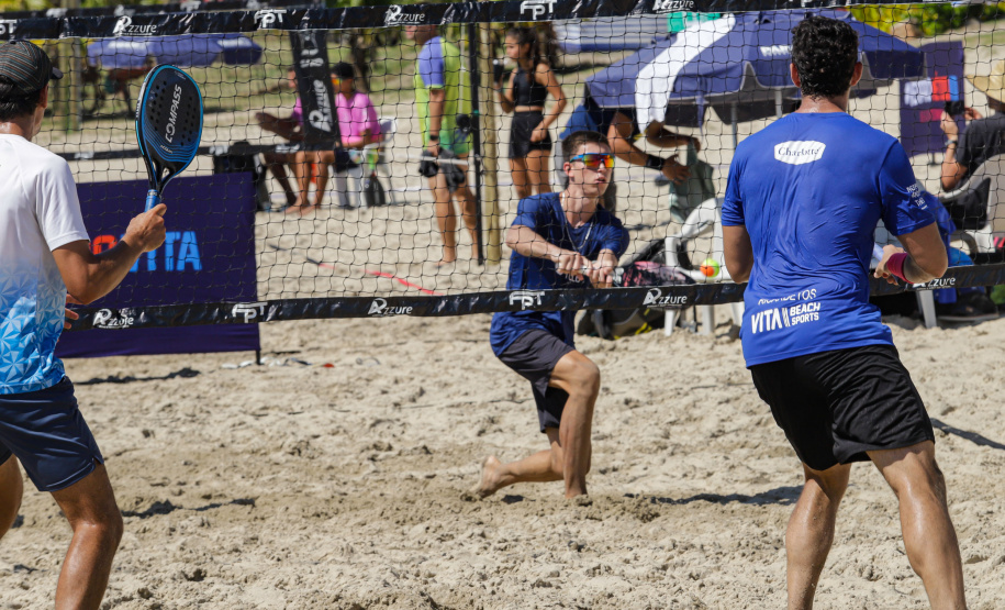 Matinhos, 30 de janeiro de 2024 - Verão Maior Paraná recebe etapa mundial de beach tennis.