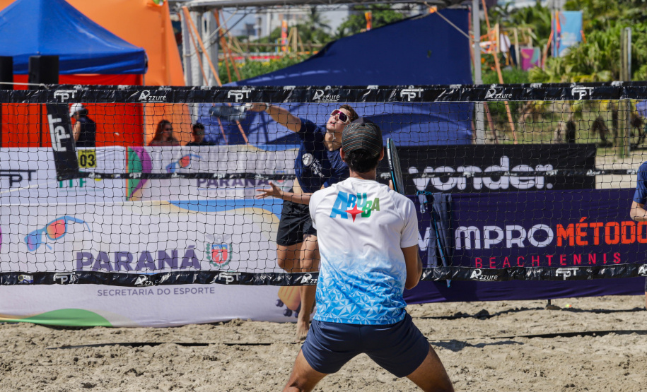 Matinhos, 30 de janeiro de 2024 - Verão Maior Paraná recebe etapa mundial de beach tennis.