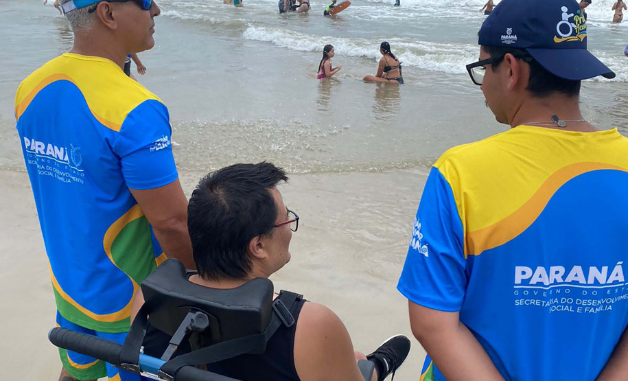Atendimento do Praia Acessível bate recorde em menos de um mês de atendimento