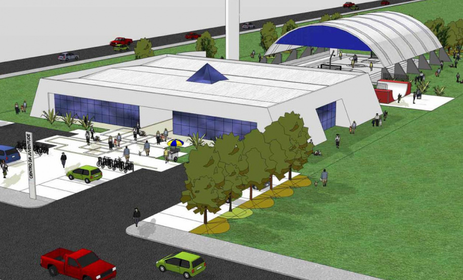 Governo retoma obra do Centro da Juventude de Paranaguá, parada há mais de 10 anos