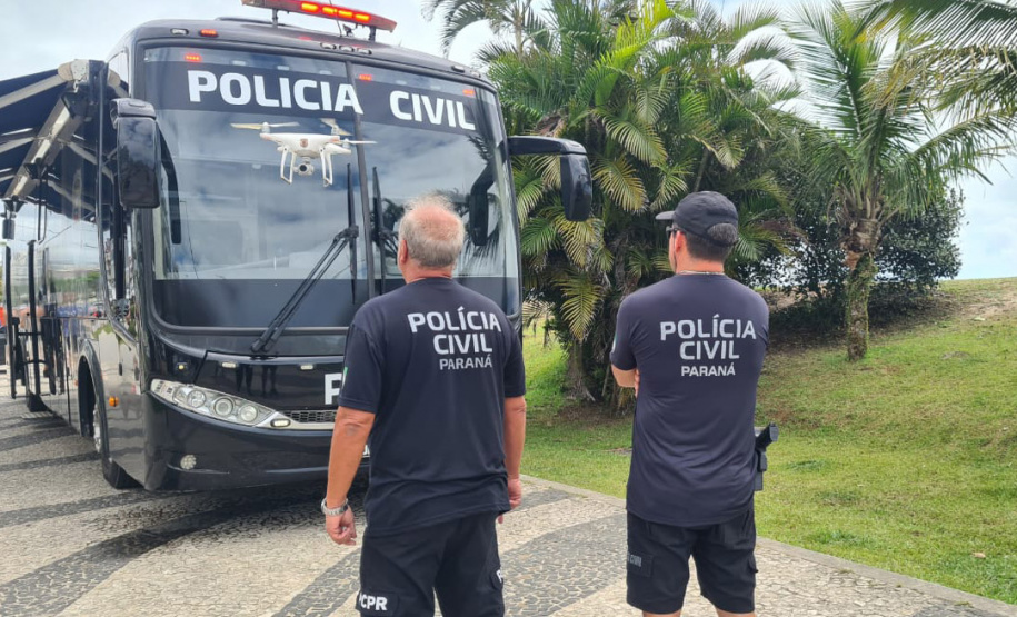 PCPR reforça atuação de polícia judiciária com Delegacia Móvel em shows no Verão Maior Paraná