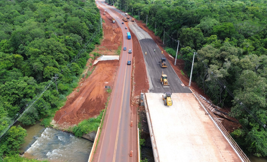 DER Duplicação BR-469 ponte Rio Tamanduá