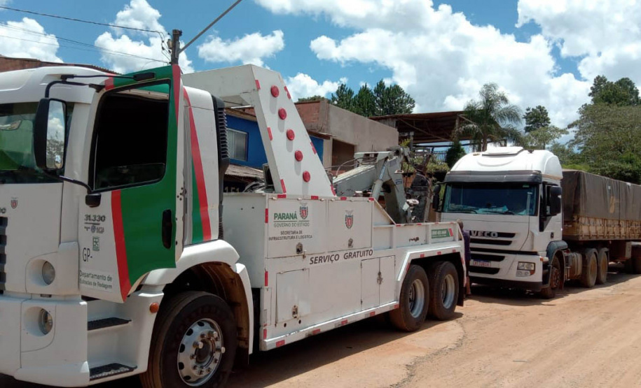 Guinchos do DER/PR vão permanecer atuando nas novas concessões temporariamente