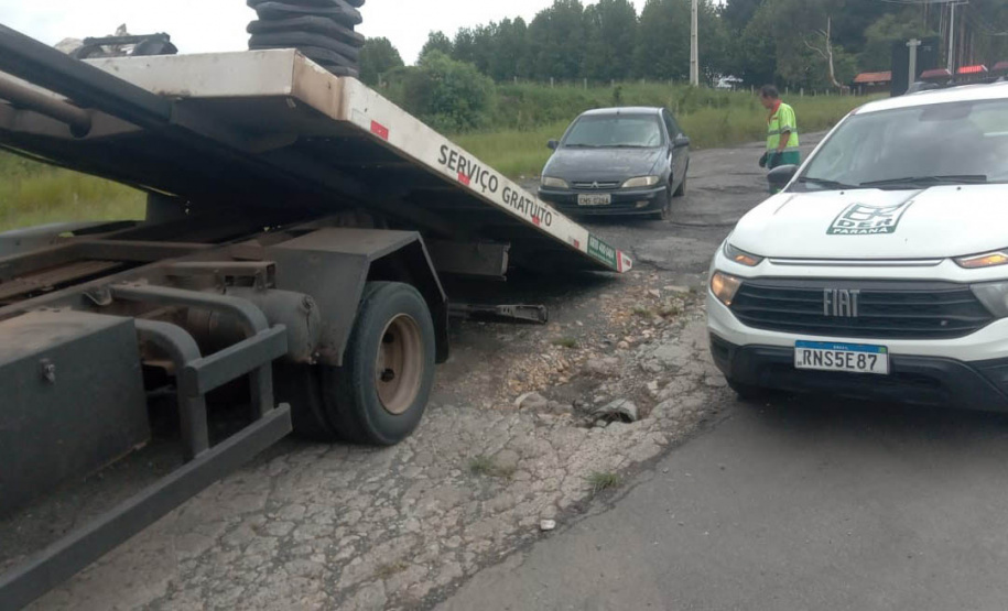 Guinchos do DER/PR vão permanecer atuando nas novas concessões temporariamente