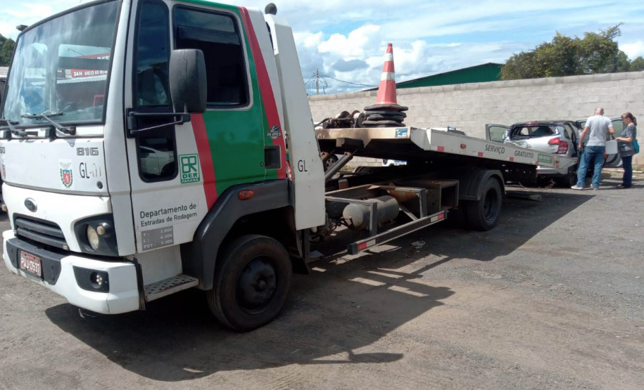 Guinchos do DER/PR vão permanecer atuando nas novas concessões temporariamente