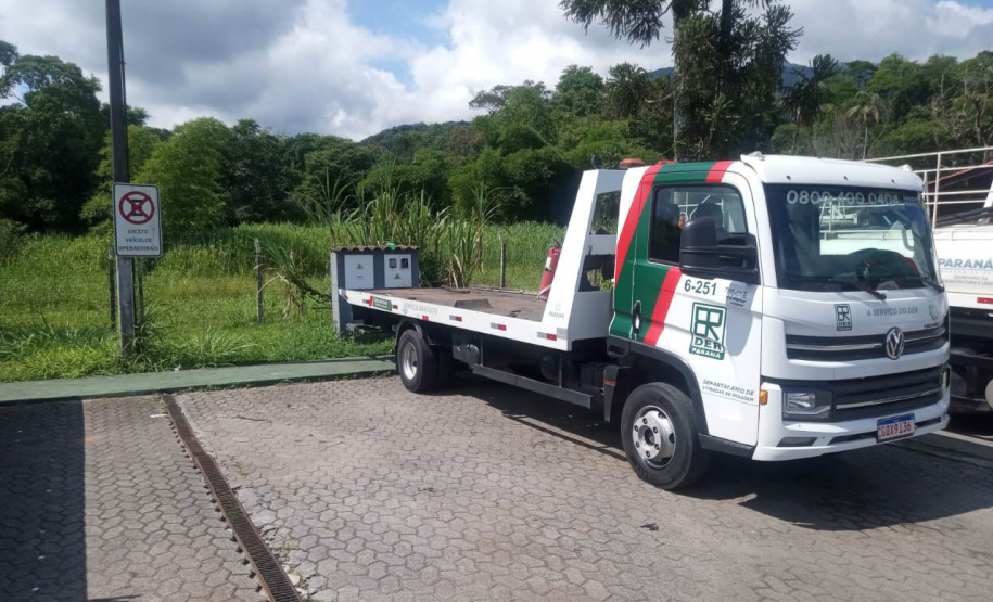 Guinchos do DER/PR vão permanecer atuando nas novas concessões temporariamente