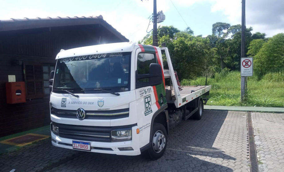 Guinchos do DER/PR vão permanecer atuando nas novas concessões temporariamente