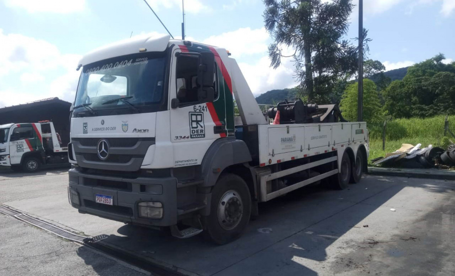 Guinchos do DER/PR vão permanecer atuando nas novas concessões temporariamente