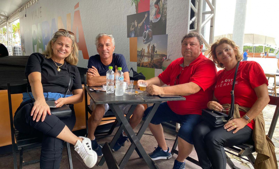 Turistas de navio aprovam estrutura para recepção em Paranaguá