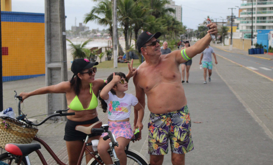 Passeio ciclístico é opção de exercício e lazer em Guaratuba