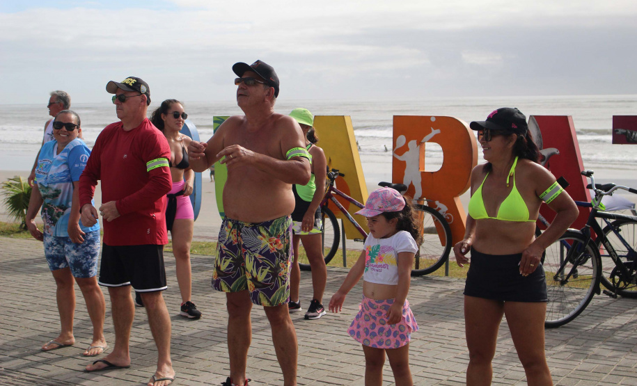 Passeio ciclístico é opção de exercício e lazer em Guaratuba