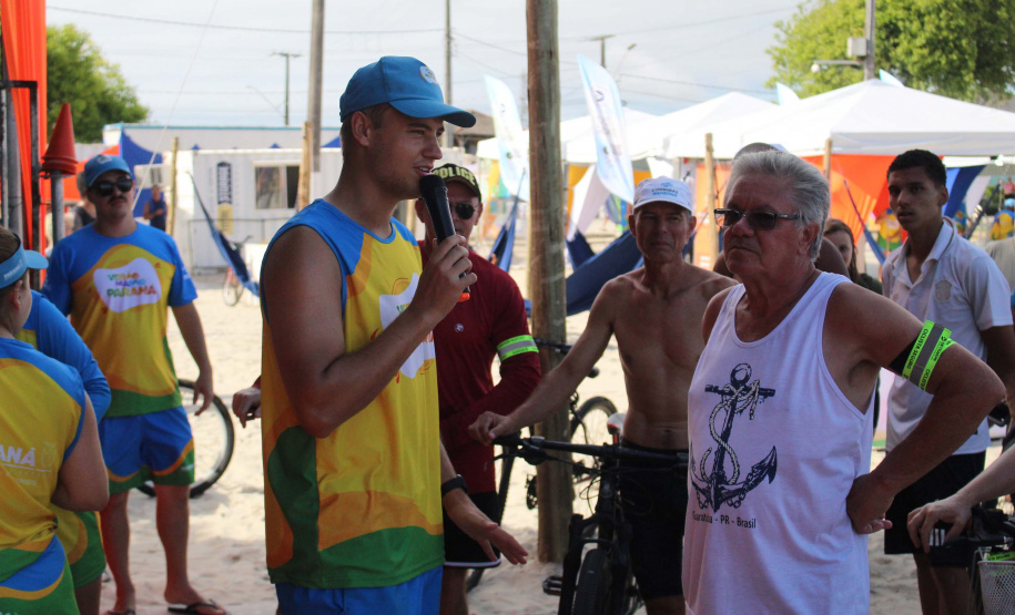 Passeio ciclístico é opção de exercício e lazer em Guaratuba