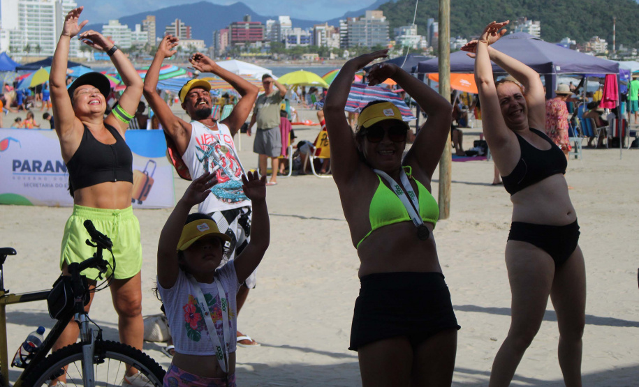 Passeio ciclístico é opção de exercício e lazer em Guaratuba