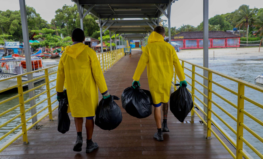 Estado investiu R$ 26 milhões para melhorar a coleta de resíduos durante a temporada de verão no Litoral.