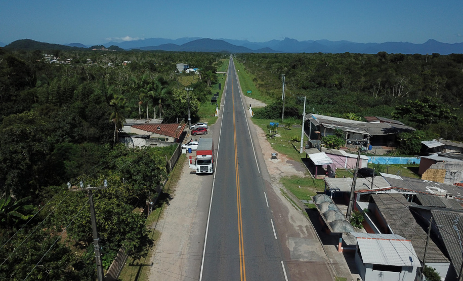 Duplicação entre Guaratuba e Garuva terá 12,8 quilômetros, novo viaduto e ciclovia
