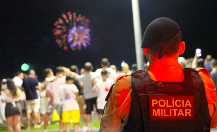 1 milhão de pessoas passaram o virada no Litoral do Paraná, estima Polícia Militar