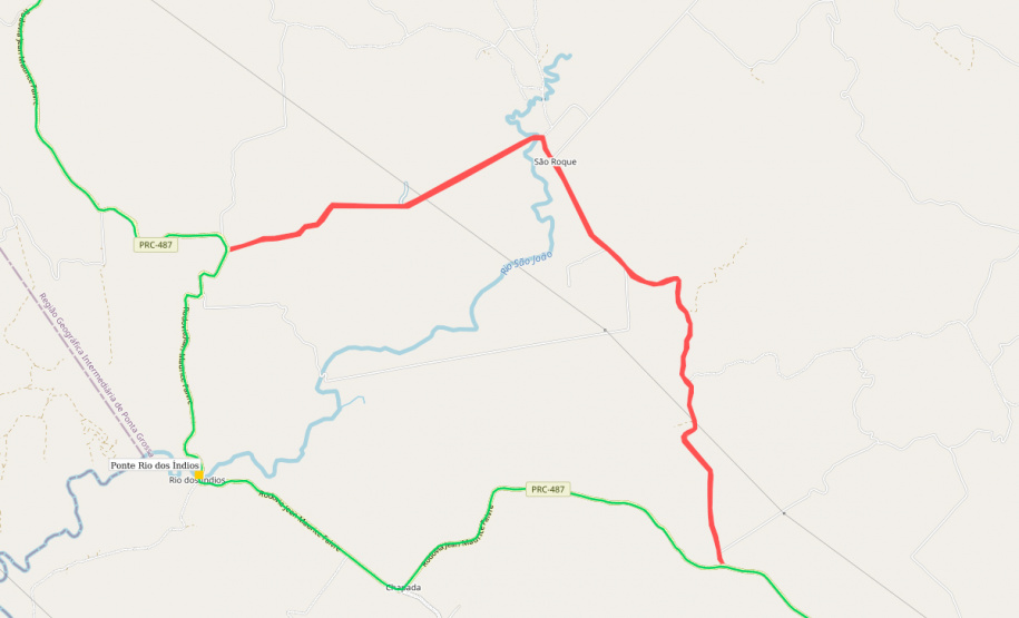 DER PONTE RIO DOS ÍNDIOS