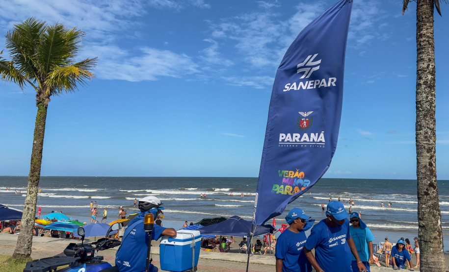 Sanepar retirou 108,8 toneladas de resíduos das praias desde 16 de dezembro
