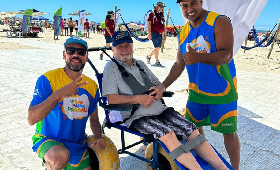 Atendimento do Praia Acessível bate recorde em menos de um mês de atendimento