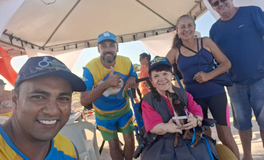 Atendimento do Praia Acessível bate recorde em menos de um mês de atendimento