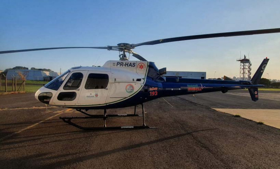 Com mais de 4 mil resgates, serviço aeromédico do Paraná bate recorde de atendimentos em 2023