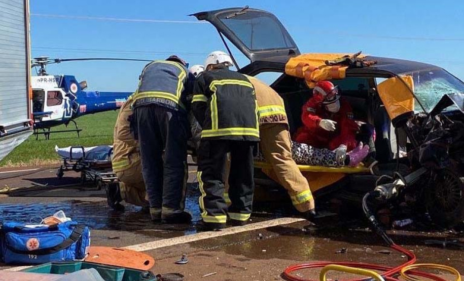 Com mais de 4 mil resgates, serviço aeromédico do Paraná bate recorde de atendimentos em 2023