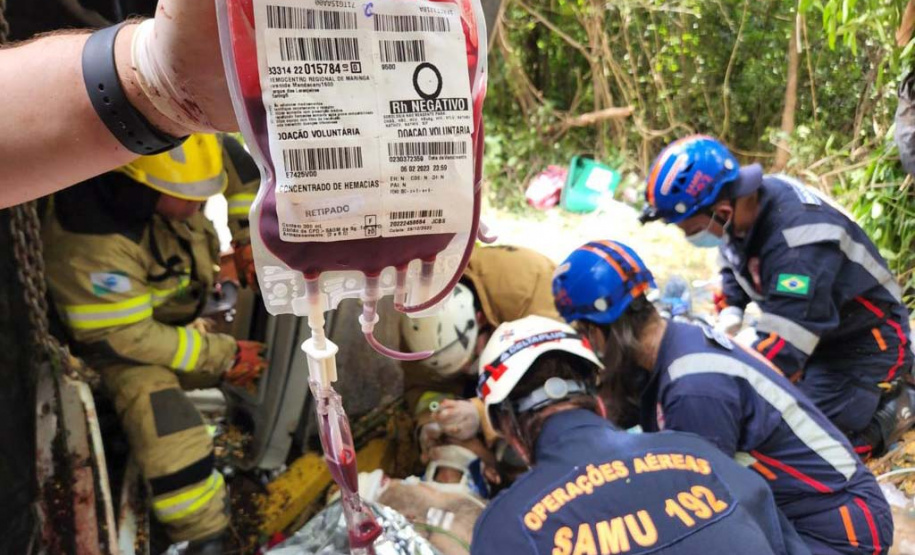 Com mais de 4 mil resgates, serviço aeromédico do Paraná bate recorde de atendimentos em 2023