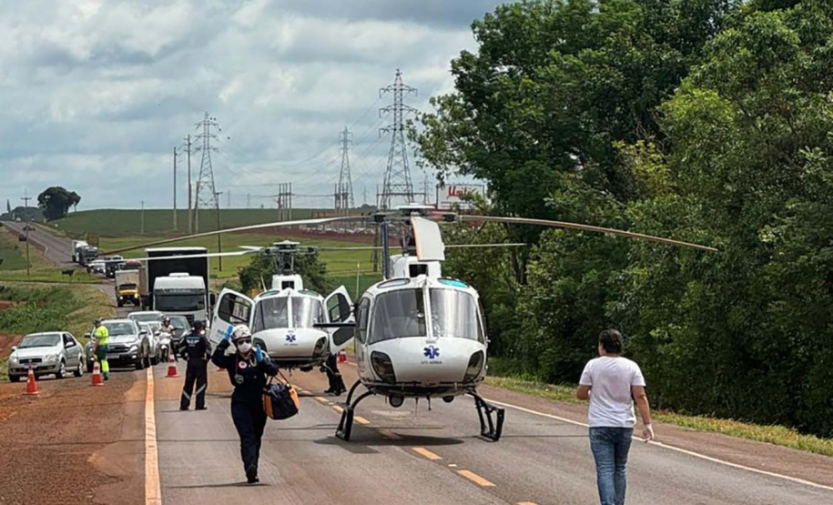 Com mais de 4 mil resgates, serviço aeromédico do Paraná bate recorde de atendimentos em 2023