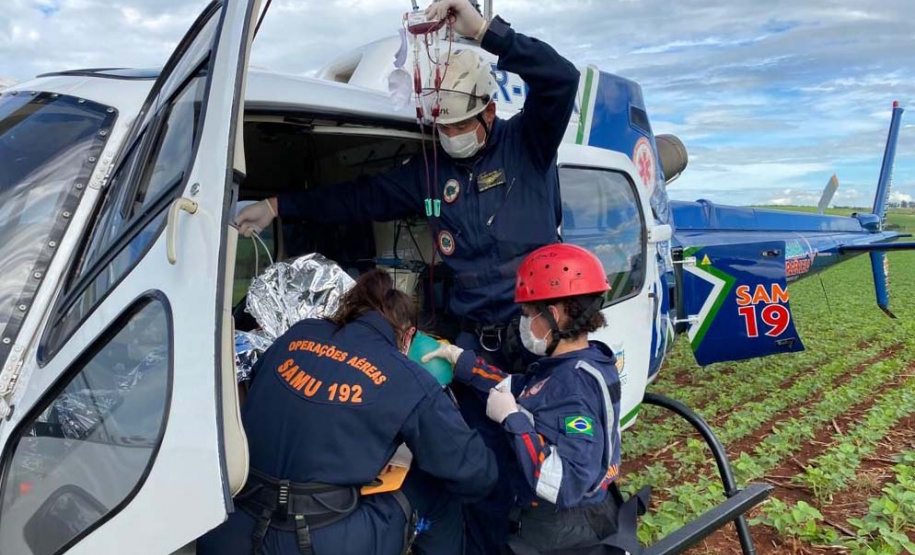 Com mais de 4 mil resgates, serviço aeromédico do Paraná bate recorde de atendimentos em 2023