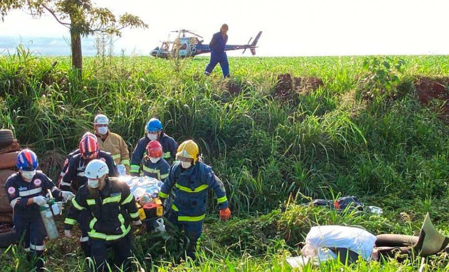 Com mais de 4 mil resgates, serviço aeromédico do Paraná bate recorde de atendimentos em 2023