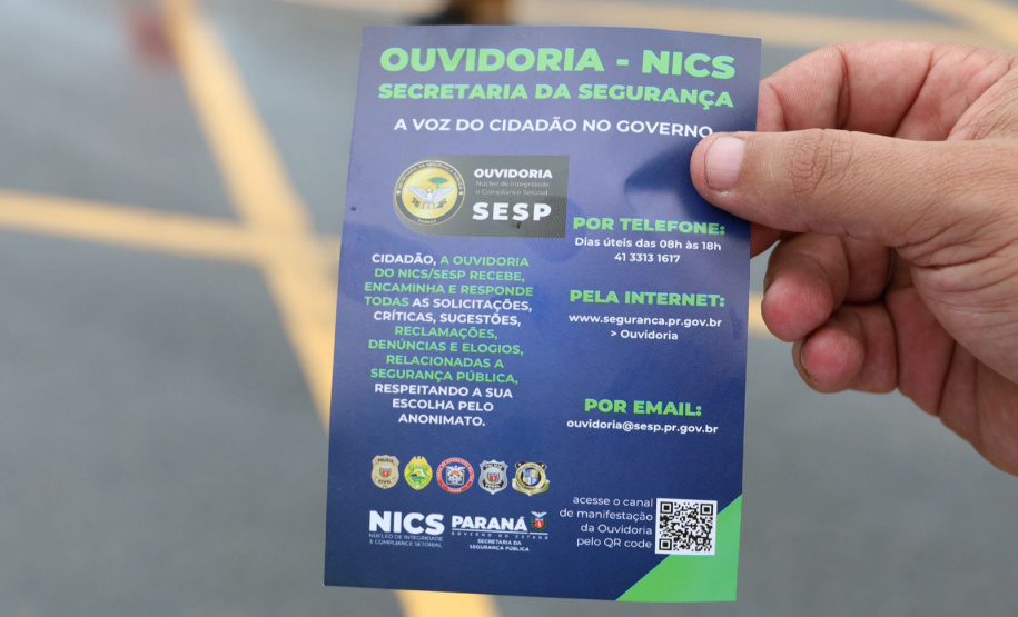 Secretaria da Segurança Pública faz pesquisa com servidores e população no Litoral