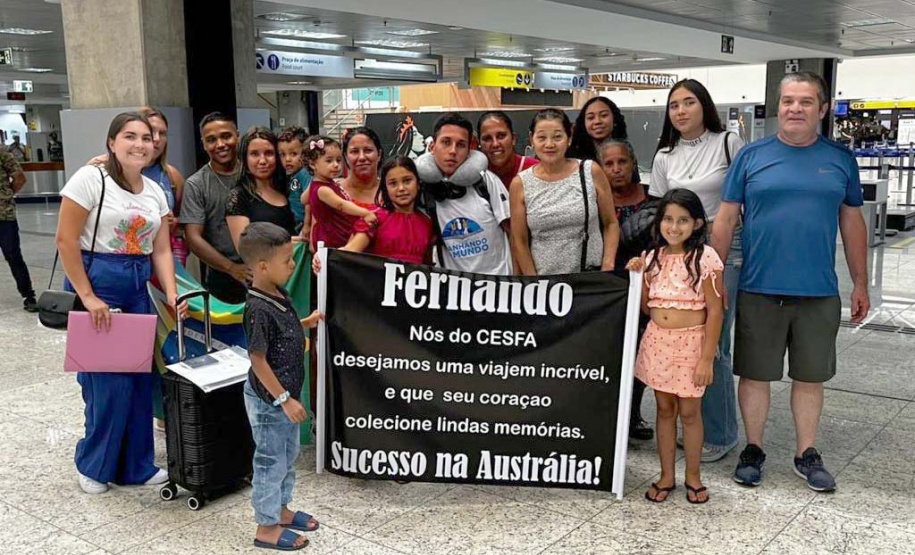 Rumo à Austrália: Ganhando o Mundo leva mais 54 alunos para intercâmbio