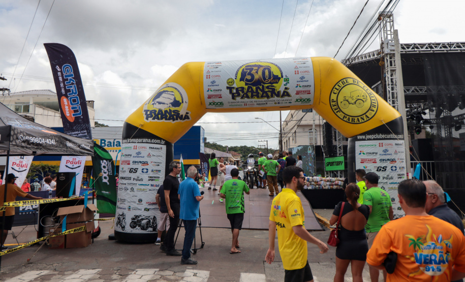 Chegada Rally Transparaná -  Guaratuba