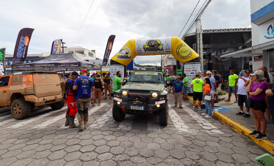 Chegada Rally Transparaná -  Guaratuba