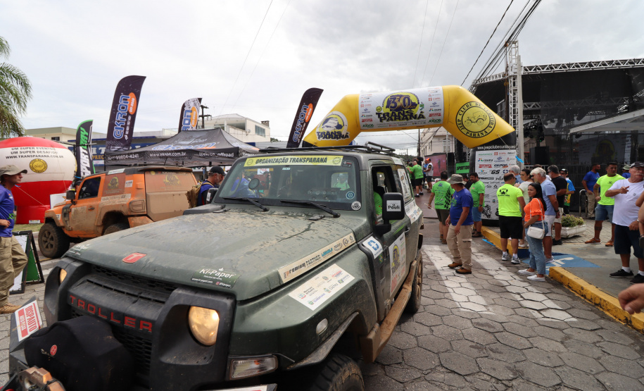 Chegada Rally Transparaná -  Guaratuba
