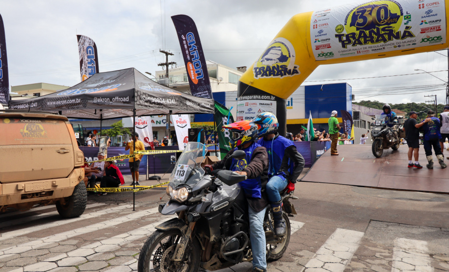 Chegada Rally Transparaná -  Guaratuba