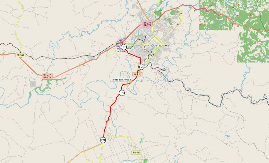 Ponte do Rio Jordão em Guarapuava tem pavimento revitalizado
