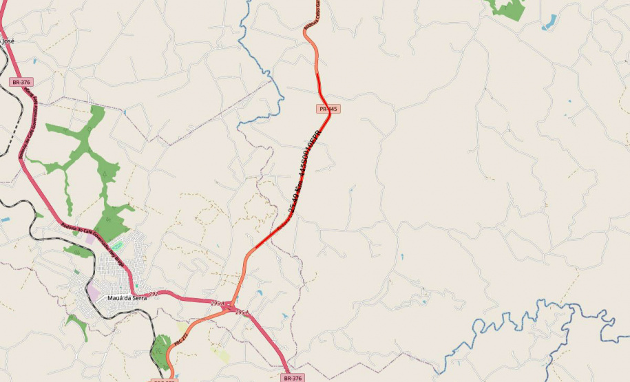 PR-445 terá desvio temporário de tráfego para nova pista duplicada