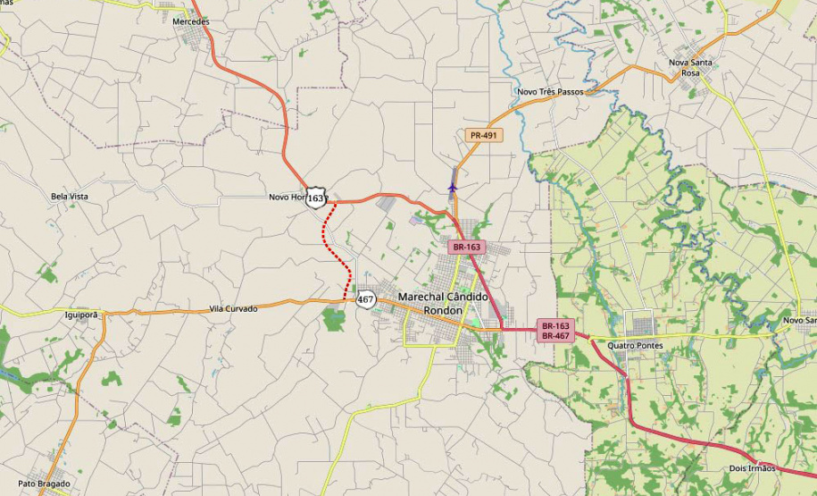 PR-970 Contorno Oeste de Marechal Cândido Rondon