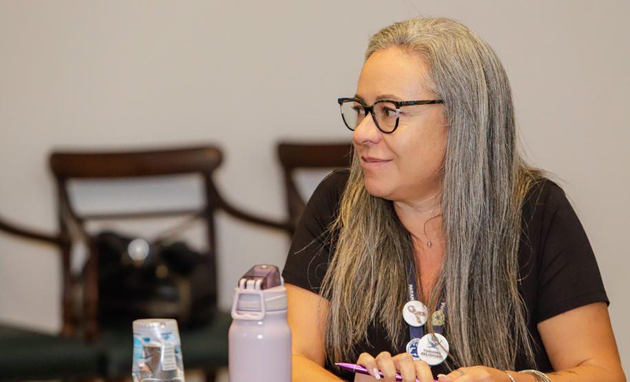 Curitiba, 22 de fevereiro de 2024 - Reunião do Grupo de Trabalho Turismo Religioso na Sala dos Governadores, Palácio Iguaçu.