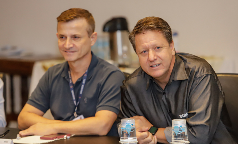 Curitiba, 22 de fevereiro de 2024 - Reunião do Grupo de Trabalho Turismo Religioso na Sala dos Governadores, Palácio Iguaçu.