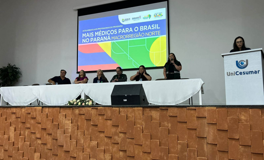 Profissionais do Programa Mais Médicos na região Norte passam por acolhimento em Londrina