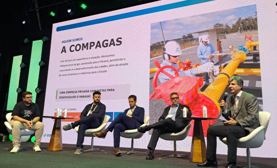 Compagas apresenta resultados de testes do uso do GNV em frotas públicas durante o Smart City Curitiba 2024