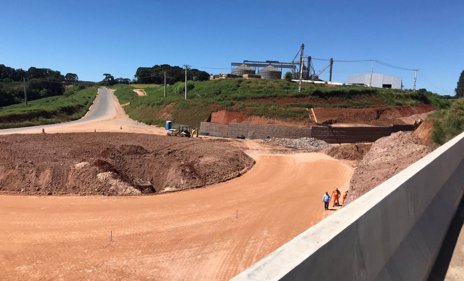 Contorno Norte de Castro deve ser concluído até o final deste semestre