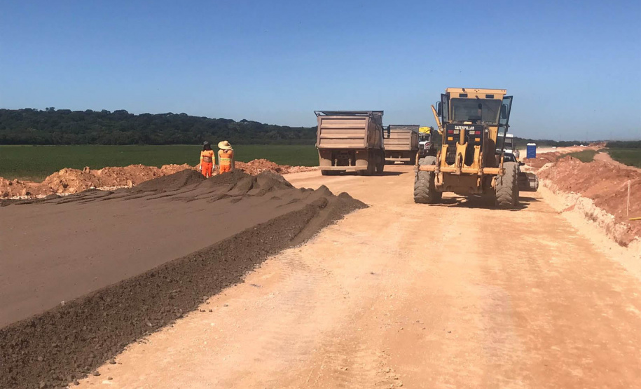 Contorno Norte de Castro deve ser concluído até o final deste semestre