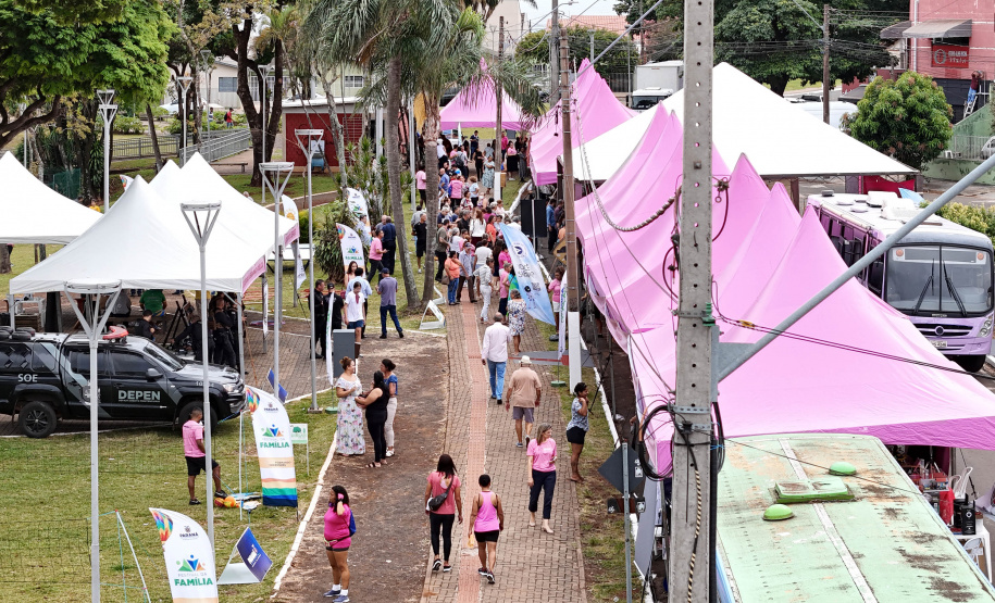 Paraná Rosa em Ação realizou 8.394 atendimentos em Londrina