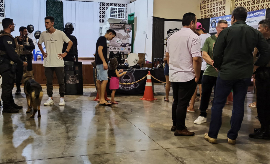 Exposição aproxima a Polícia Penal do Paraná e a comunidade de Francisco Beltrão na 31ª Expobel