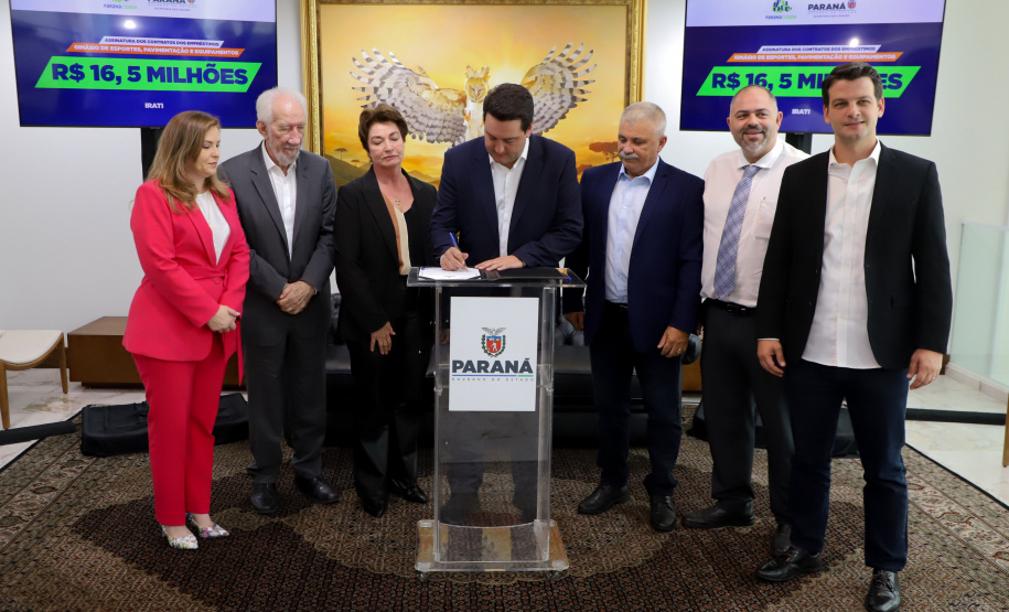 ASSINATURA CONTRATO IRATI